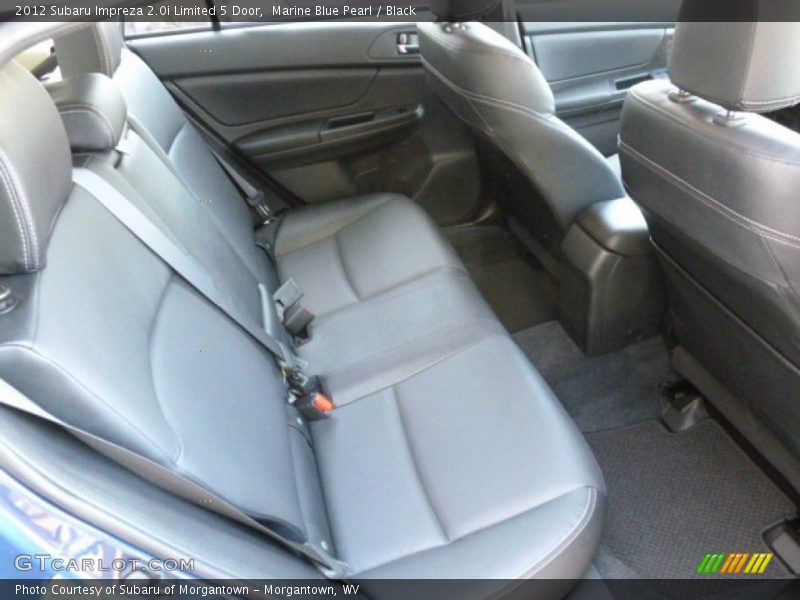Marine Blue Pearl / Black 2012 Subaru Impreza 2.0i Limited 5 Door