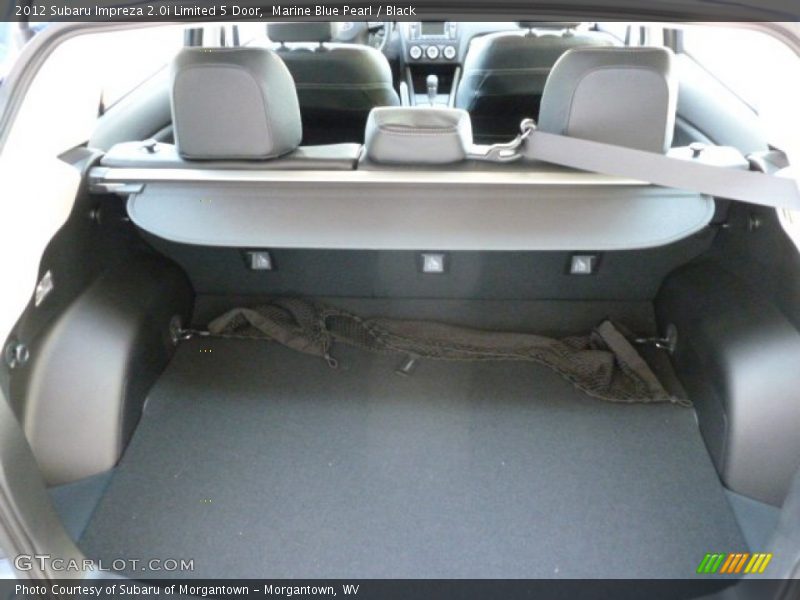 Marine Blue Pearl / Black 2012 Subaru Impreza 2.0i Limited 5 Door