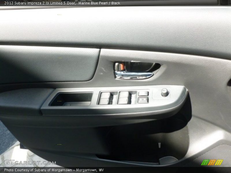Marine Blue Pearl / Black 2012 Subaru Impreza 2.0i Limited 5 Door