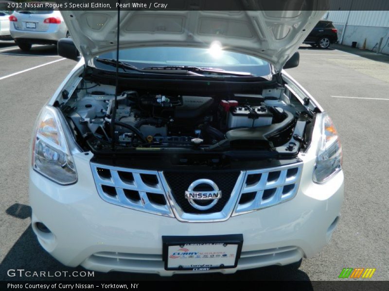 Pearl White / Gray 2012 Nissan Rogue S Special Edition