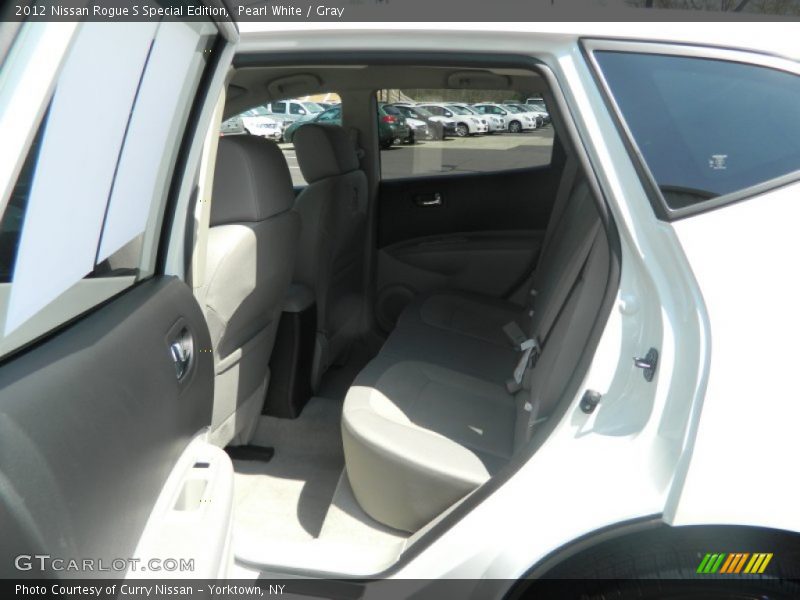 Pearl White / Gray 2012 Nissan Rogue S Special Edition
