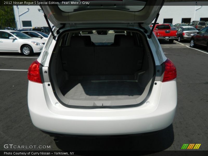 Pearl White / Gray 2012 Nissan Rogue S Special Edition