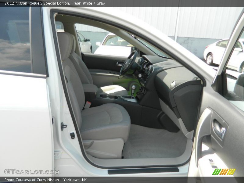 Pearl White / Gray 2012 Nissan Rogue S Special Edition