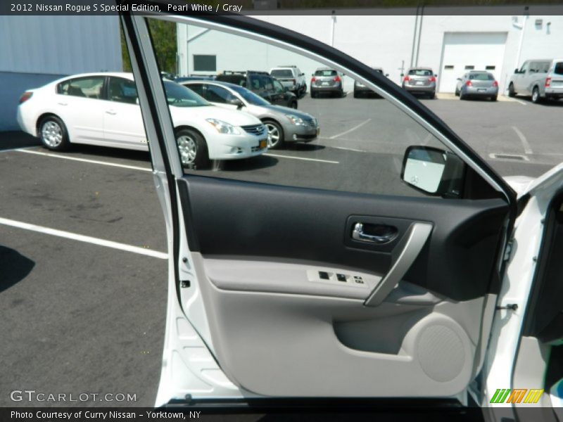 Pearl White / Gray 2012 Nissan Rogue S Special Edition