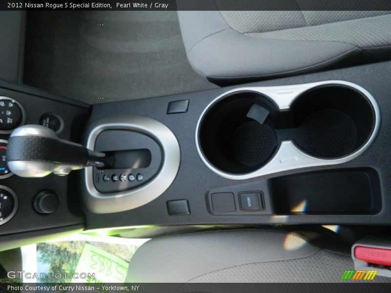Pearl White / Gray 2012 Nissan Rogue S Special Edition