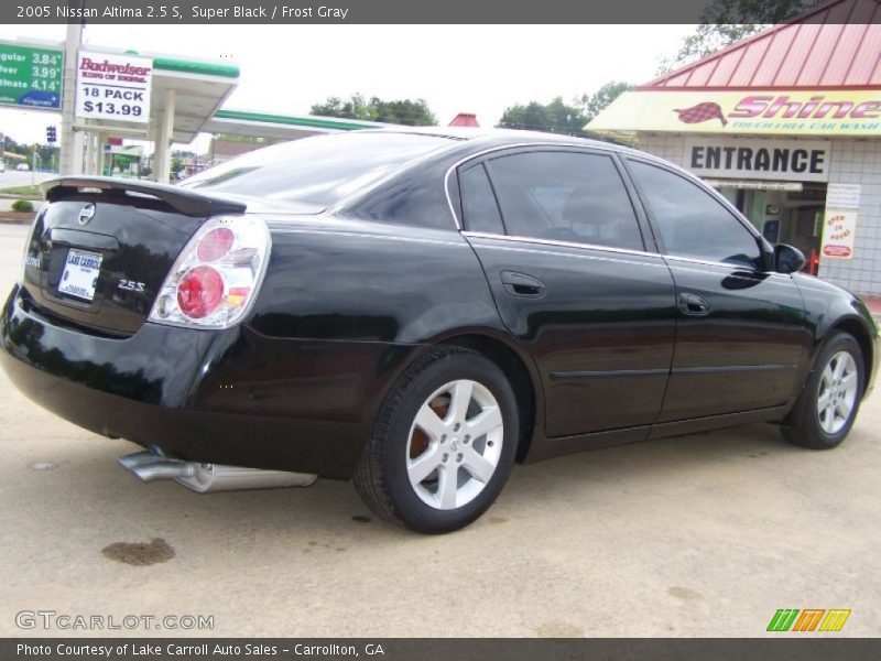 Super Black / Frost Gray 2005 Nissan Altima 2.5 S