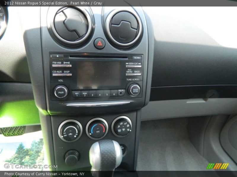 Pearl White / Gray 2012 Nissan Rogue S Special Edition