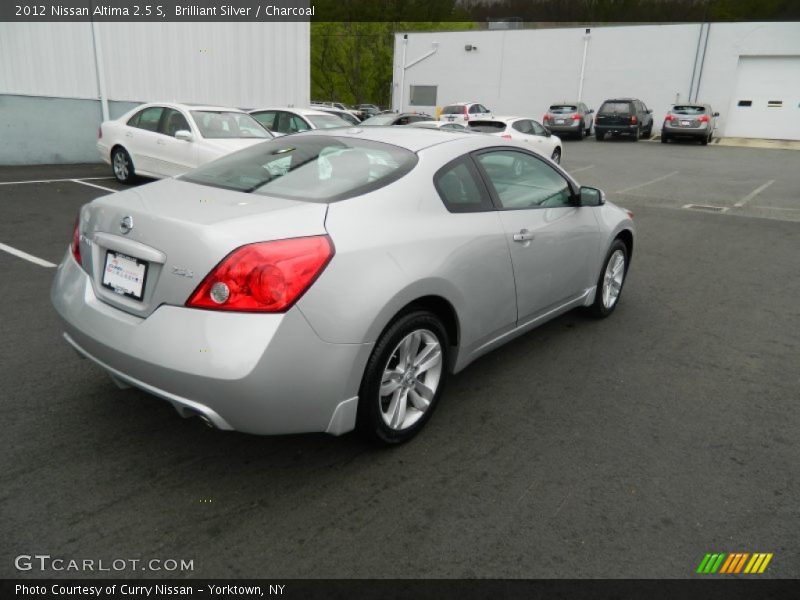 Brilliant Silver / Charcoal 2012 Nissan Altima 2.5 S
