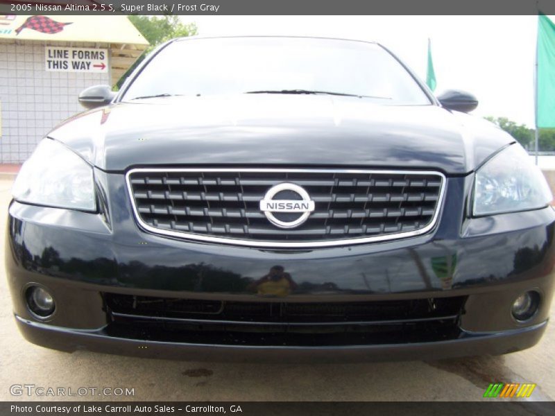 Super Black / Frost Gray 2005 Nissan Altima 2.5 S