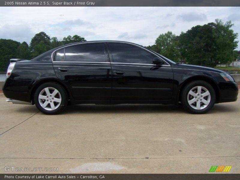 Super Black / Frost Gray 2005 Nissan Altima 2.5 S
