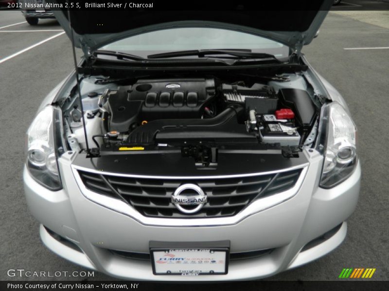 Brilliant Silver / Charcoal 2012 Nissan Altima 2.5 S