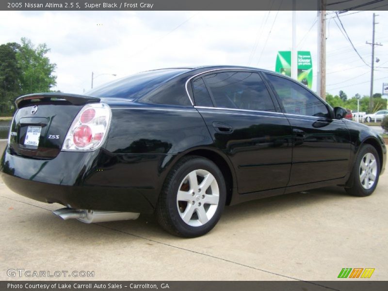 Super Black / Frost Gray 2005 Nissan Altima 2.5 S