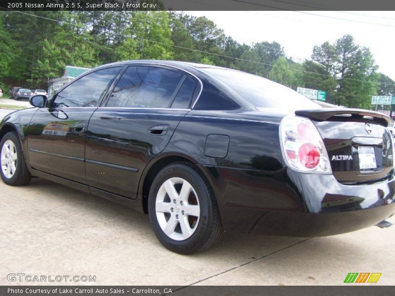 Super Black / Frost Gray 2005 Nissan Altima 2.5 S