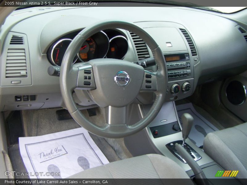 Super Black / Frost Gray 2005 Nissan Altima 2.5 S