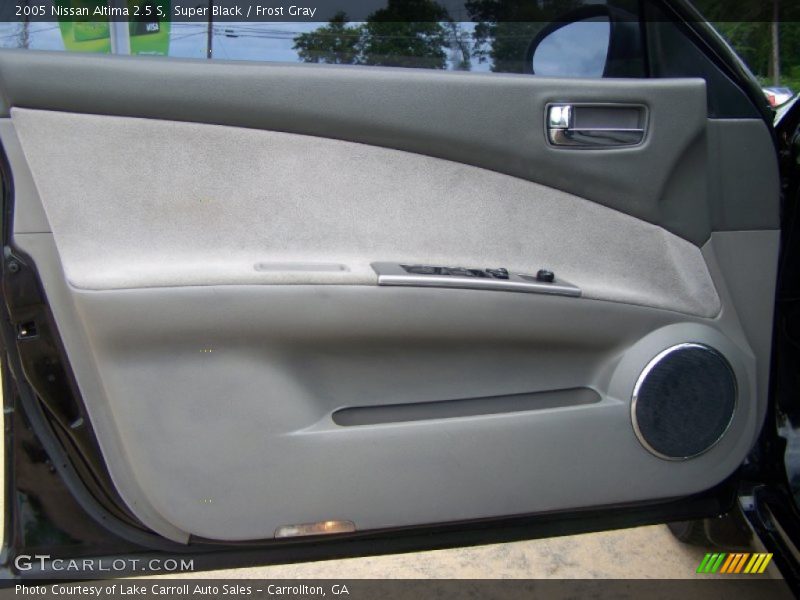 Super Black / Frost Gray 2005 Nissan Altima 2.5 S