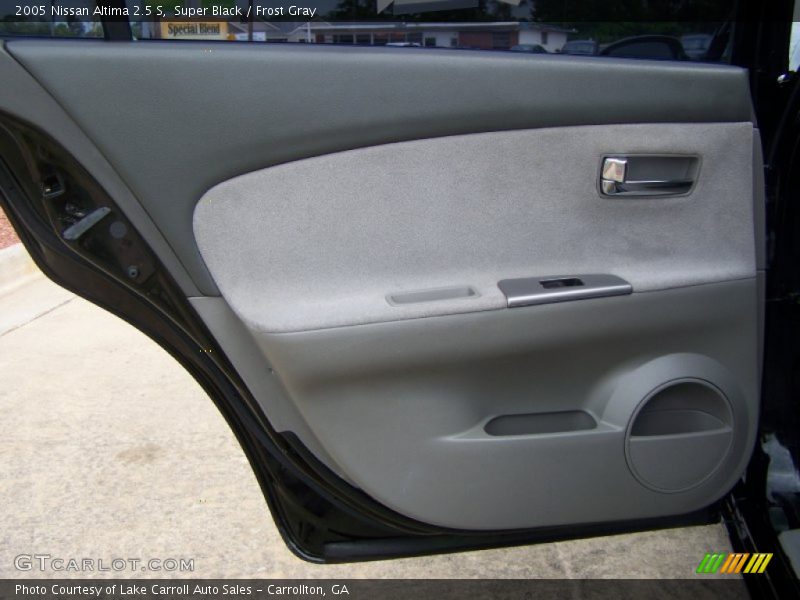 Super Black / Frost Gray 2005 Nissan Altima 2.5 S