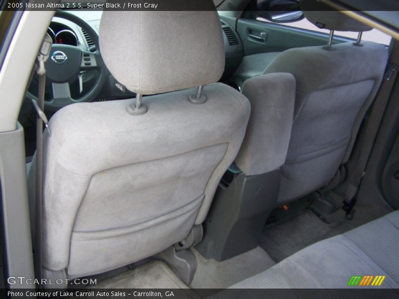 Super Black / Frost Gray 2005 Nissan Altima 2.5 S