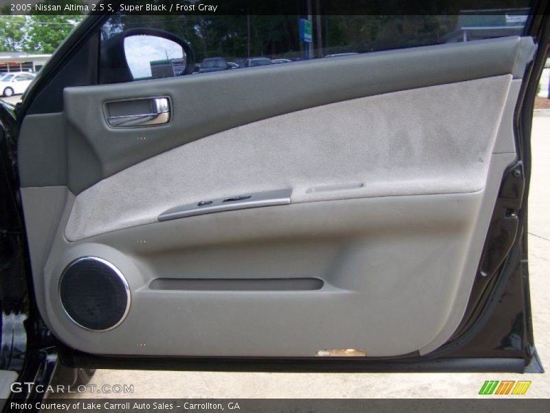 Super Black / Frost Gray 2005 Nissan Altima 2.5 S