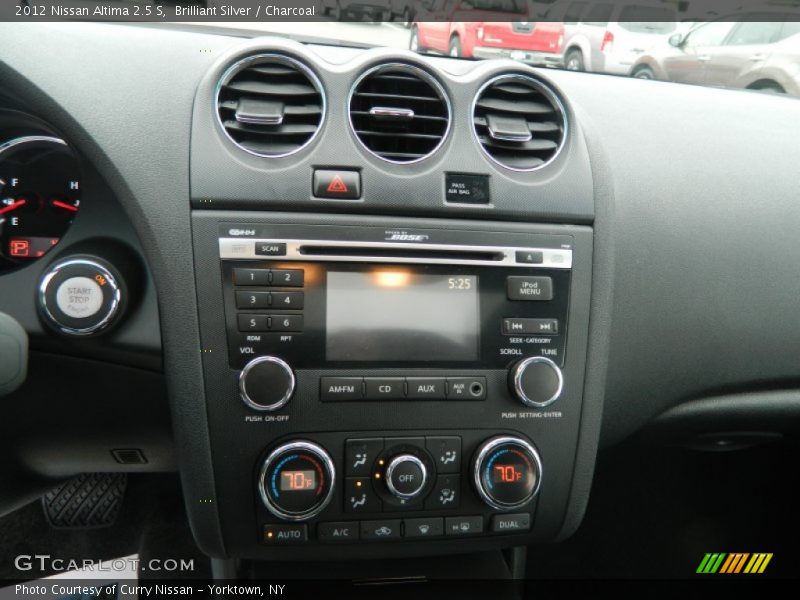 Brilliant Silver / Charcoal 2012 Nissan Altima 2.5 S