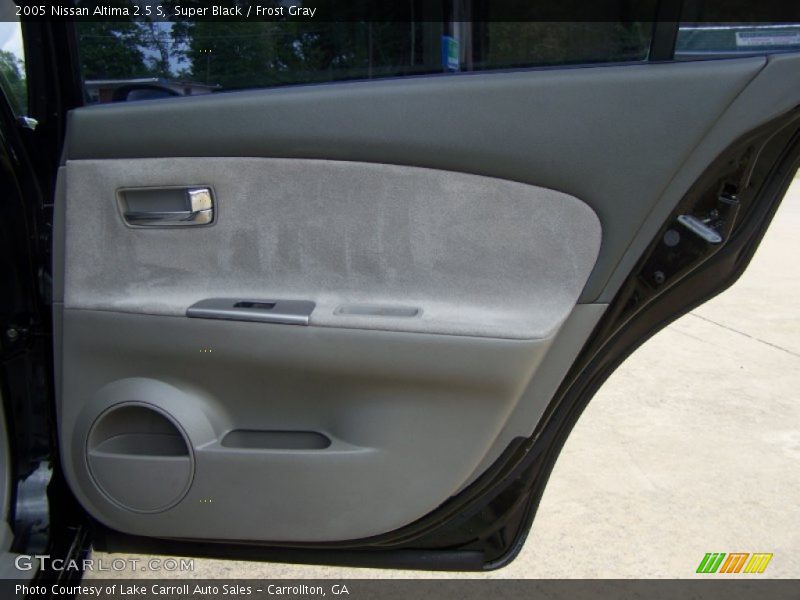 Super Black / Frost Gray 2005 Nissan Altima 2.5 S