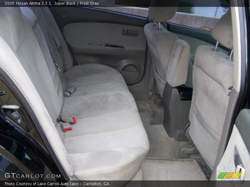 Super Black / Frost Gray 2005 Nissan Altima 2.5 S