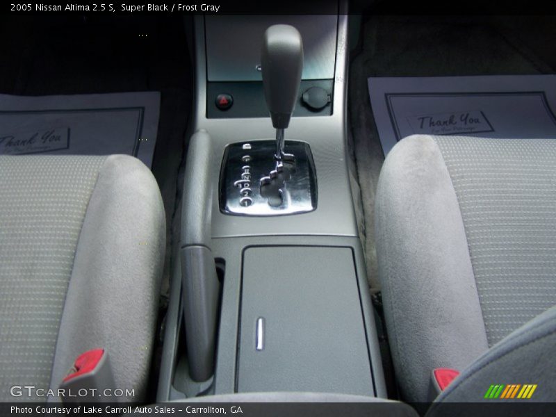 Super Black / Frost Gray 2005 Nissan Altima 2.5 S