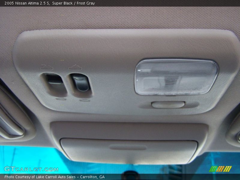 Super Black / Frost Gray 2005 Nissan Altima 2.5 S