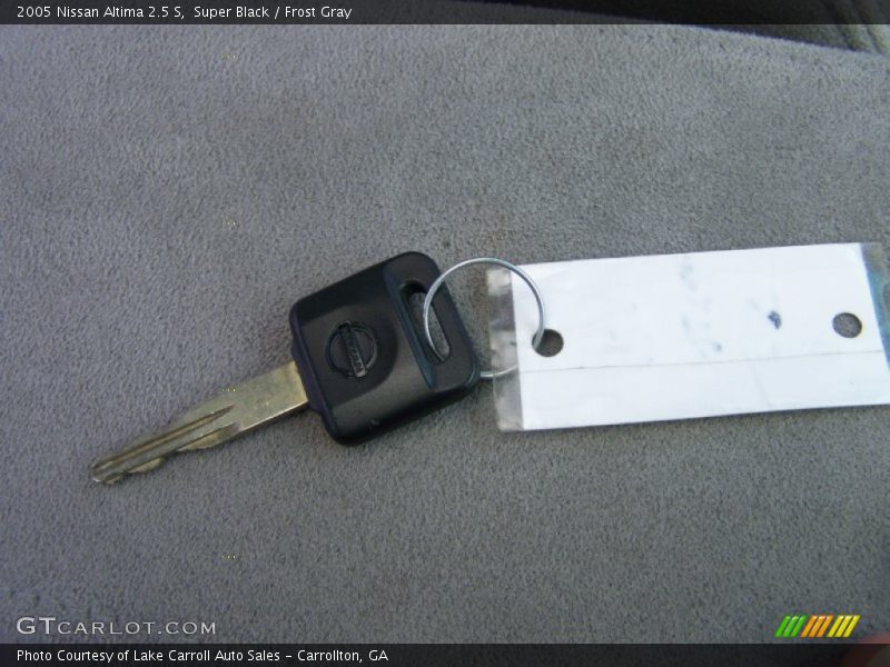 Super Black / Frost Gray 2005 Nissan Altima 2.5 S