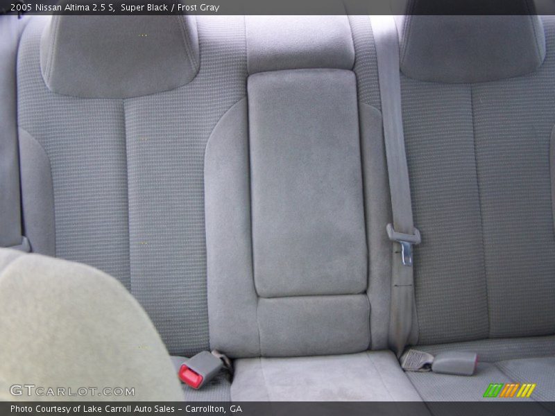 Super Black / Frost Gray 2005 Nissan Altima 2.5 S