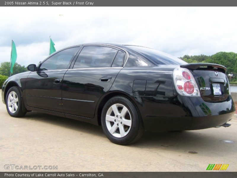 Super Black / Frost Gray 2005 Nissan Altima 2.5 S