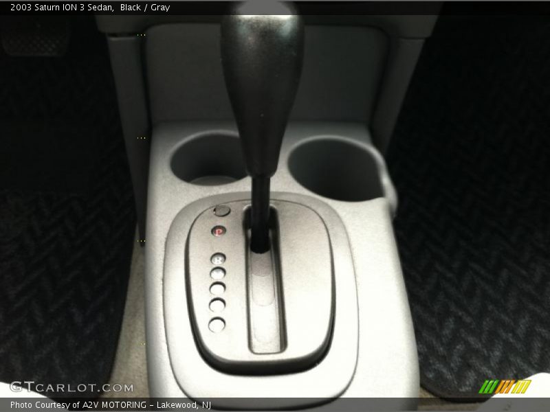 Black / Gray 2003 Saturn ION 3 Sedan