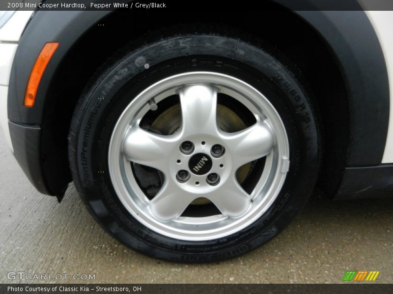 Pepper White / Grey/Black 2008 Mini Cooper Hardtop