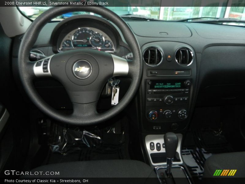 Silverstone Metallic / Ebony Black 2008 Chevrolet HHR LS