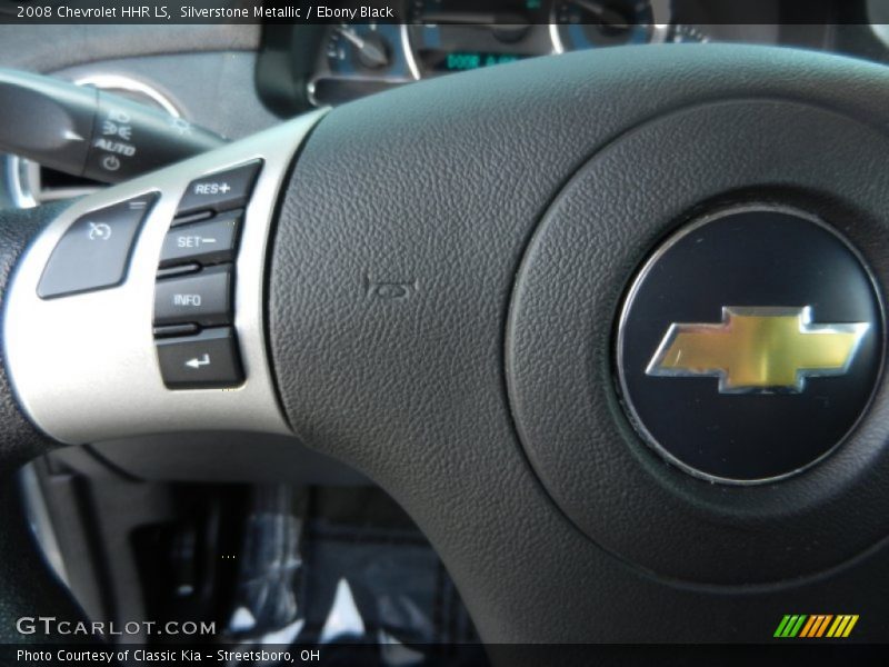 Silverstone Metallic / Ebony Black 2008 Chevrolet HHR LS