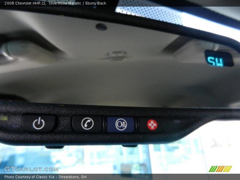 Silverstone Metallic / Ebony Black 2008 Chevrolet HHR LS