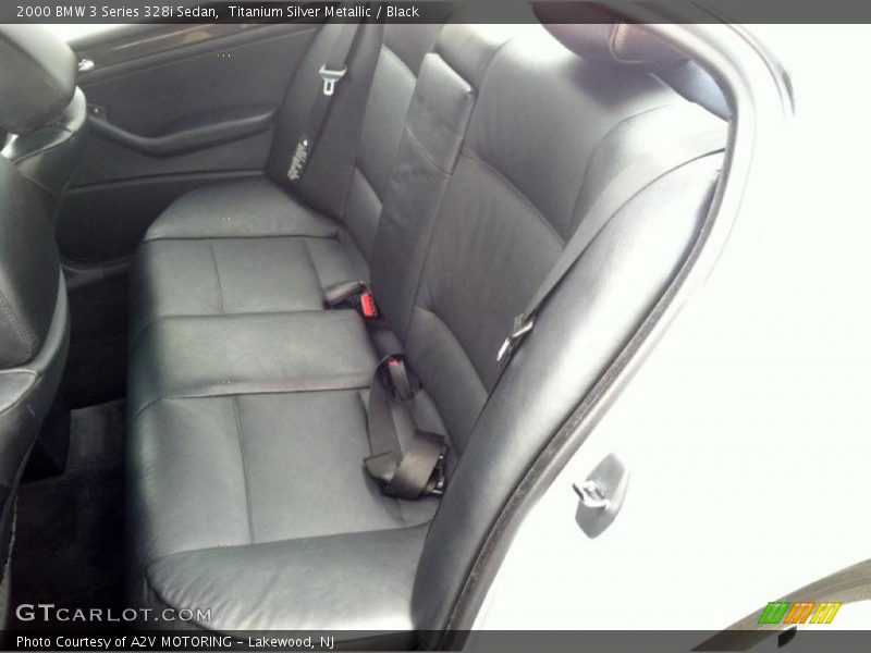 Titanium Silver Metallic / Black 2000 BMW 3 Series 328i Sedan