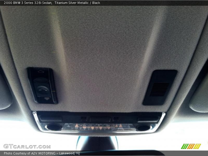 Titanium Silver Metallic / Black 2000 BMW 3 Series 328i Sedan