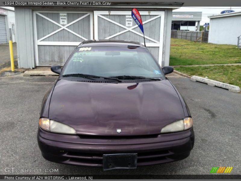Black Cherry Pearl / Dark Gray 1994 Dodge Intrepid Sedan