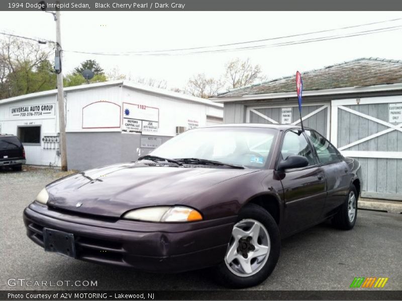Black Cherry Pearl / Dark Gray 1994 Dodge Intrepid Sedan