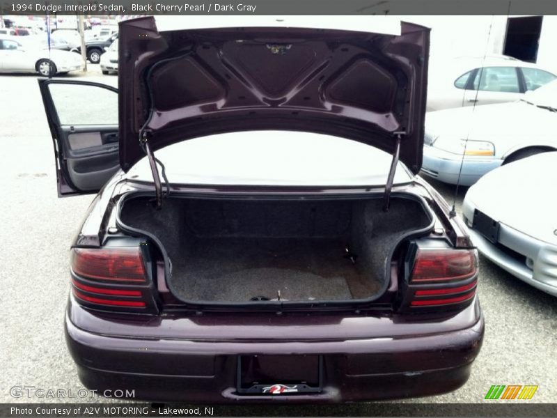 Black Cherry Pearl / Dark Gray 1994 Dodge Intrepid Sedan