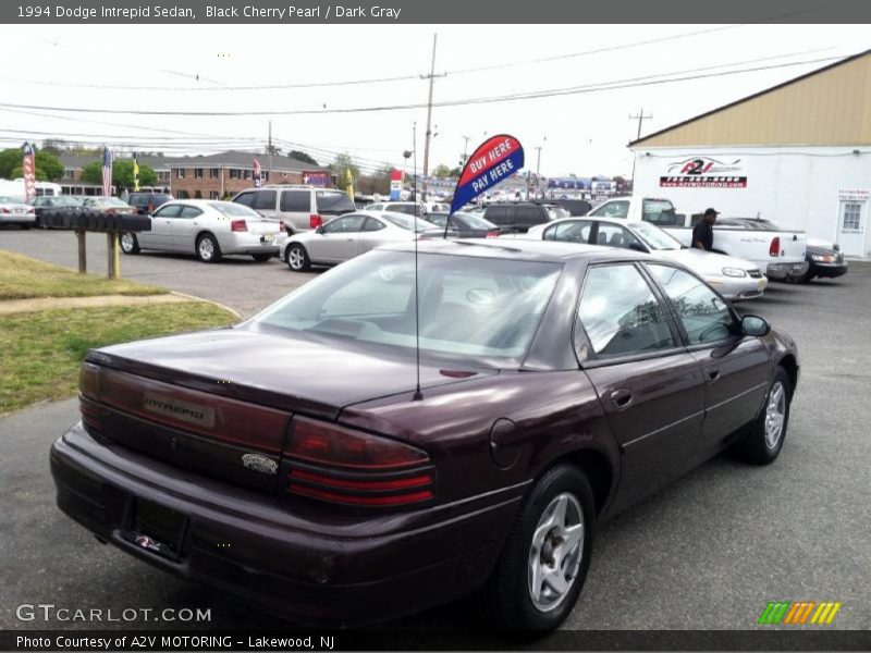 Black Cherry Pearl / Dark Gray 1994 Dodge Intrepid Sedan