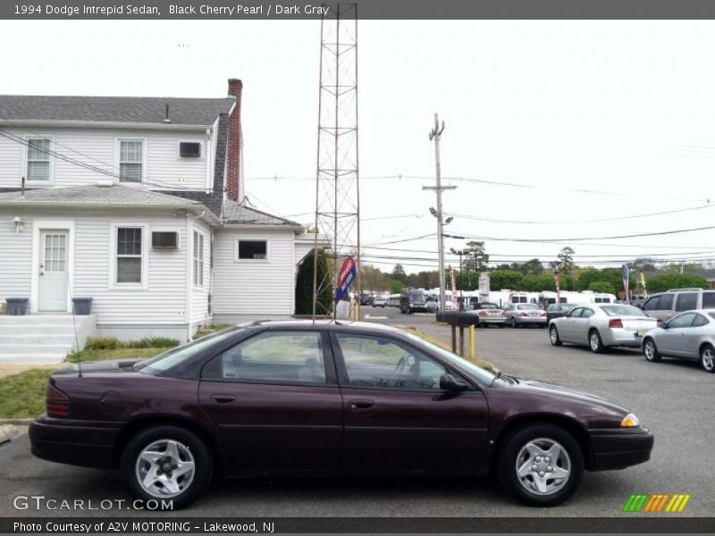 Black Cherry Pearl / Dark Gray 1994 Dodge Intrepid Sedan