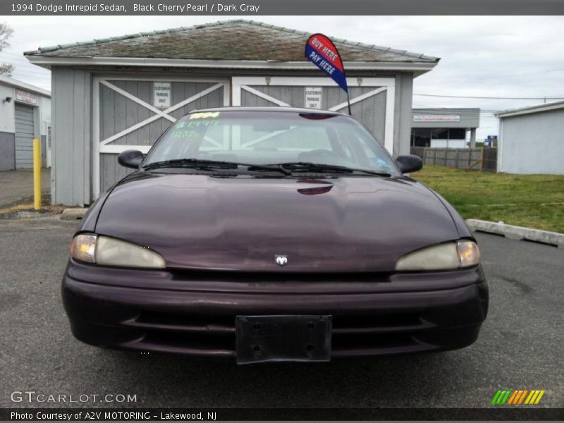 Black Cherry Pearl / Dark Gray 1994 Dodge Intrepid Sedan