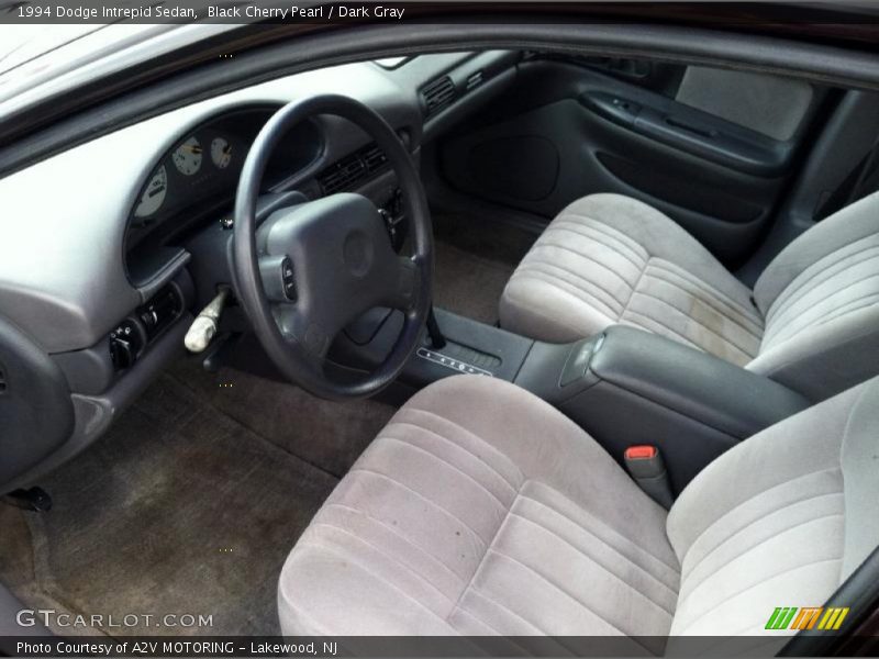 Black Cherry Pearl / Dark Gray 1994 Dodge Intrepid Sedan