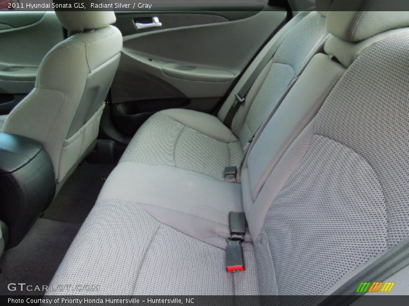 Radiant Silver / Gray 2011 Hyundai Sonata GLS