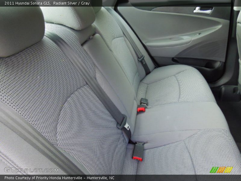 Radiant Silver / Gray 2011 Hyundai Sonata GLS