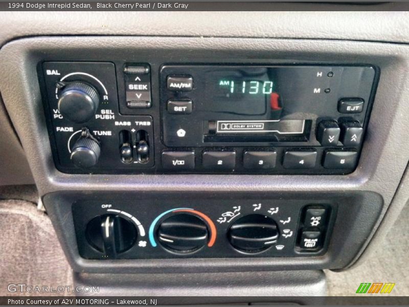 Black Cherry Pearl / Dark Gray 1994 Dodge Intrepid Sedan