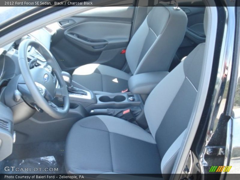 Black / Charcoal Black 2012 Ford Focus SE Sedan