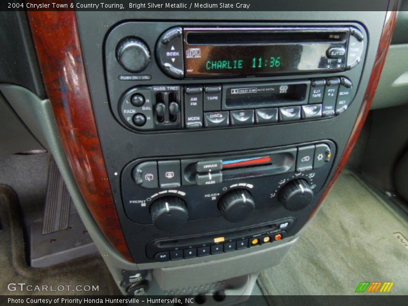 Bright Silver Metallic / Medium Slate Gray 2004 Chrysler Town & Country Touring