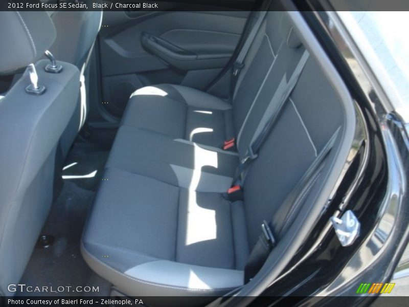 Black / Charcoal Black 2012 Ford Focus SE Sedan